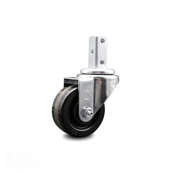 3 Inch Phenolic Wheel Swivel 3/4 Inch Square Stem Caster
